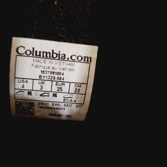 Columbia Youth Pink and Purple Powderbug Winter Boots - Picture 4 of 8